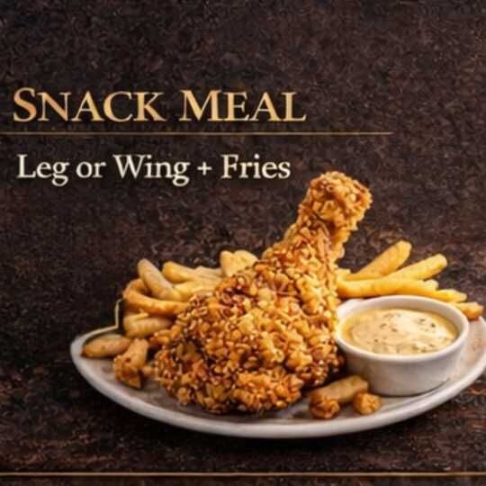 Snack Meal (Leg or Wing)
